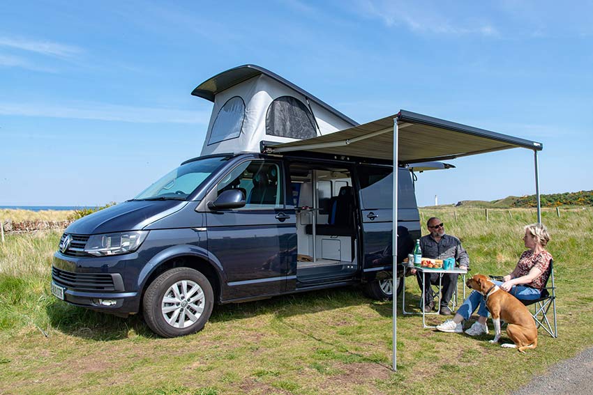 Campervan hire with everything included