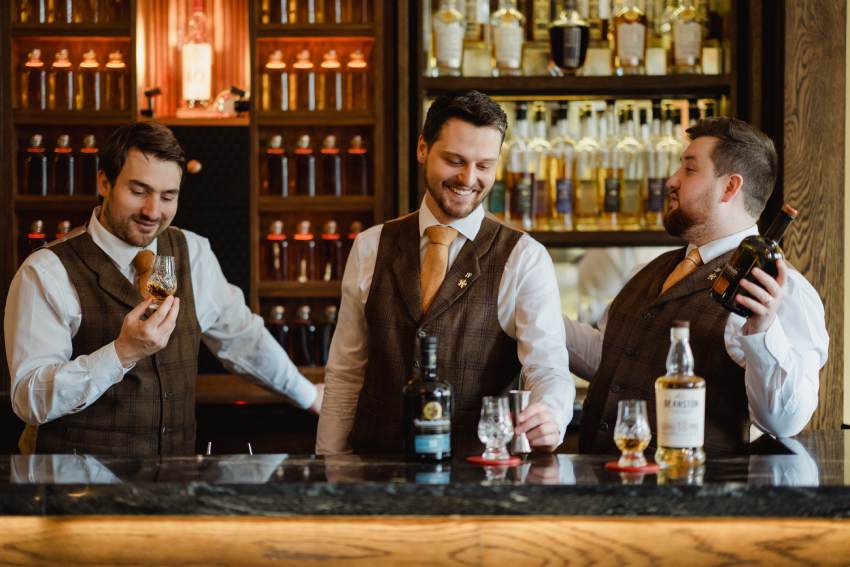 Balmoral-SCOTCH whisky tasting at Balmoral Hotel Edinburgh