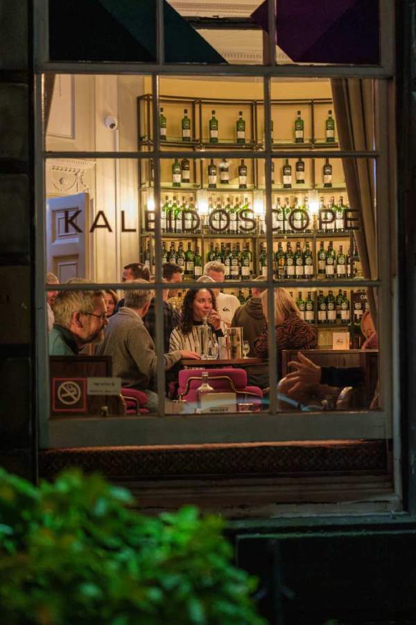 Kaleidoscope-Bar-Edinburgh Whisky at Kaleidoscope Bar Edinburgh