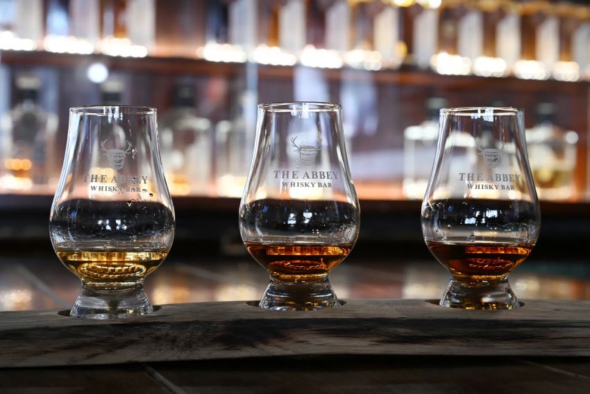 TheAbbeyBar-whisky-tasting Abbey Bar whisky tasting Edinburgh Scotland
