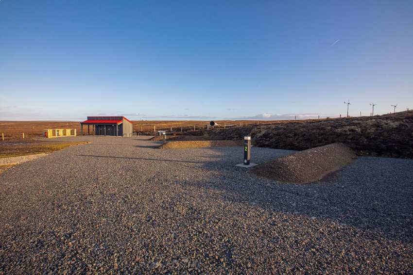 Winterkamperen op Lewis op Galson Estate