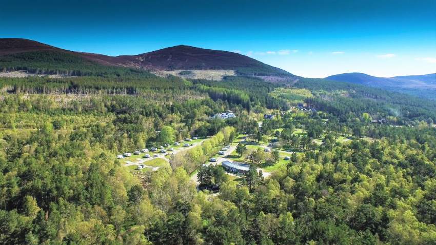 Camping Glenmore Cairngorms is het hele jaar geopend