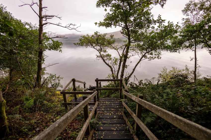 Luss Camping Schotland is in de winter geopend