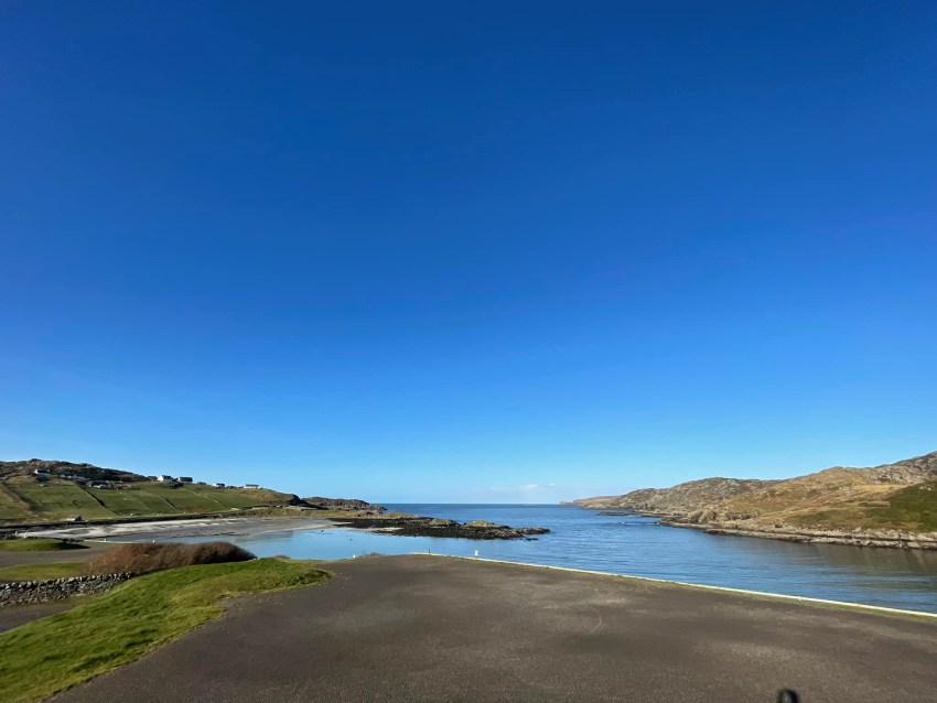 Camping Scourie Schotland geopend in de winter