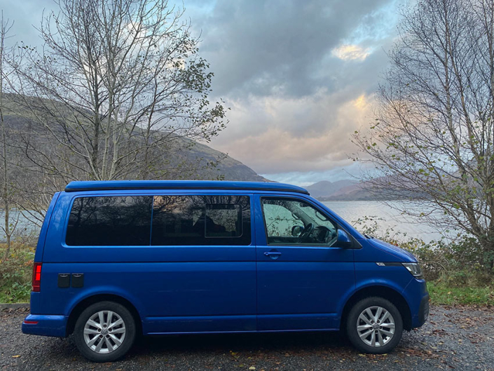VW campervan hire Edinburgh Big Sky Campers