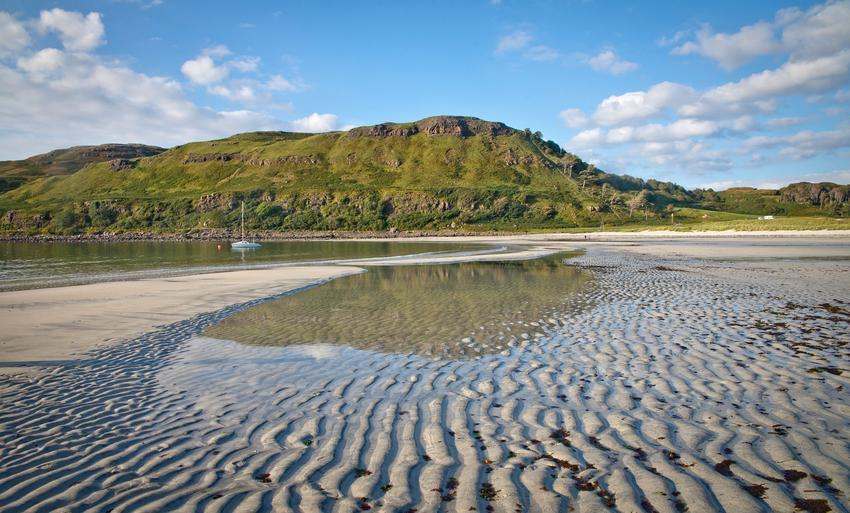 Campsites on Mull Calgary Bay