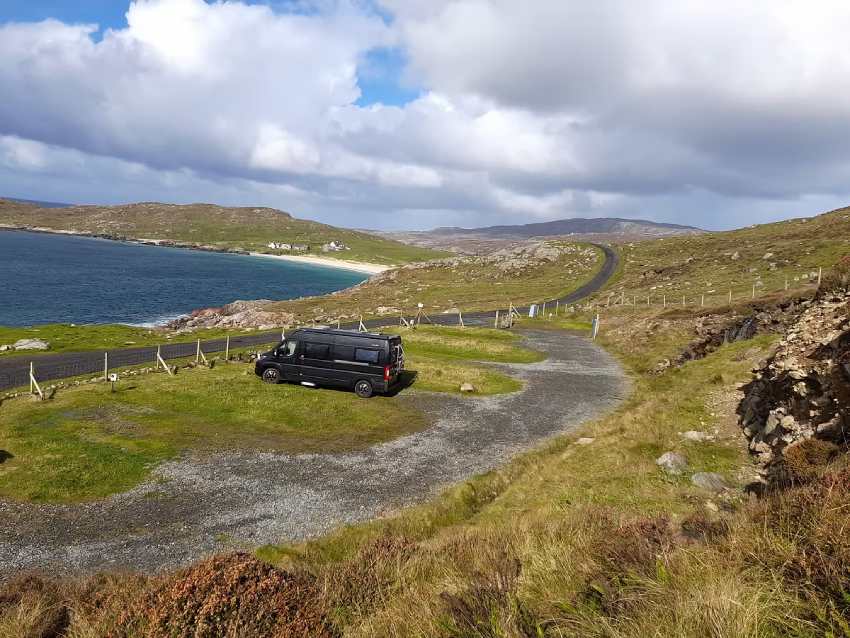 Campingpladser på Harris