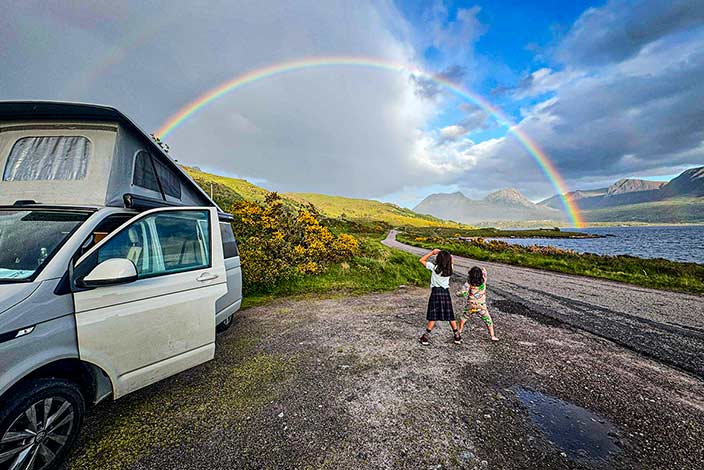 Campervan hire Edinburgh get out of the town and into highlands Campervan hire Edinburgh get out of the town and into highlands