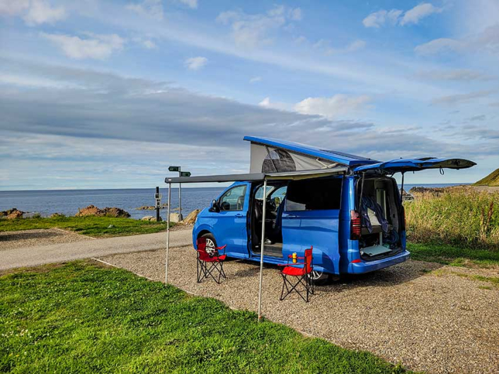 Cullen-öböl a VW Campercantól